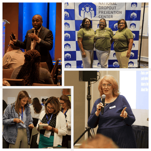 Photo taken during a National Dropout Prevention Conference